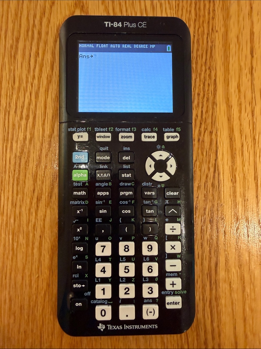 TI-84 Plus CE Graphing Calculator Texas Instruments